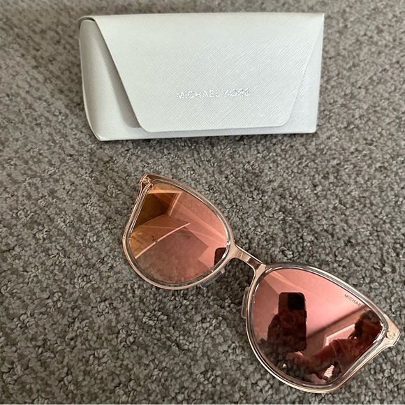 MK like new mirrored pink sunglasses-sold. - Picture 1 of 7